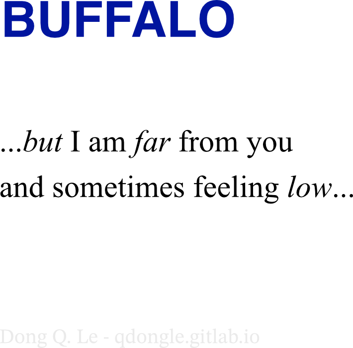 buffalo