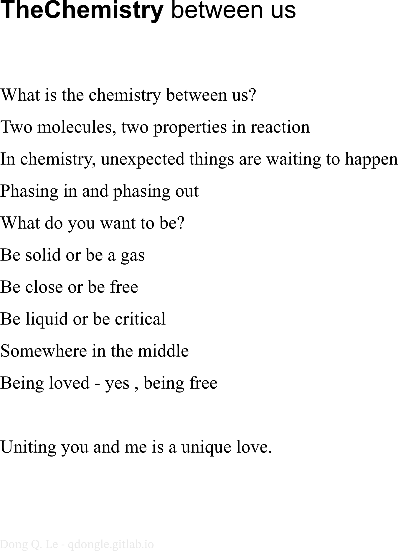 the_chemistry